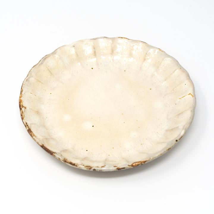 mashiko cream plate top angle