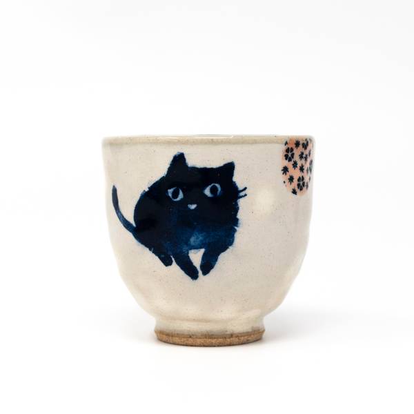 Image of Running Neko Yunomi Teacup