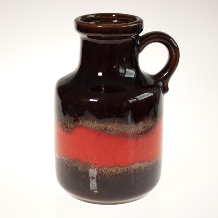 brown red jug large