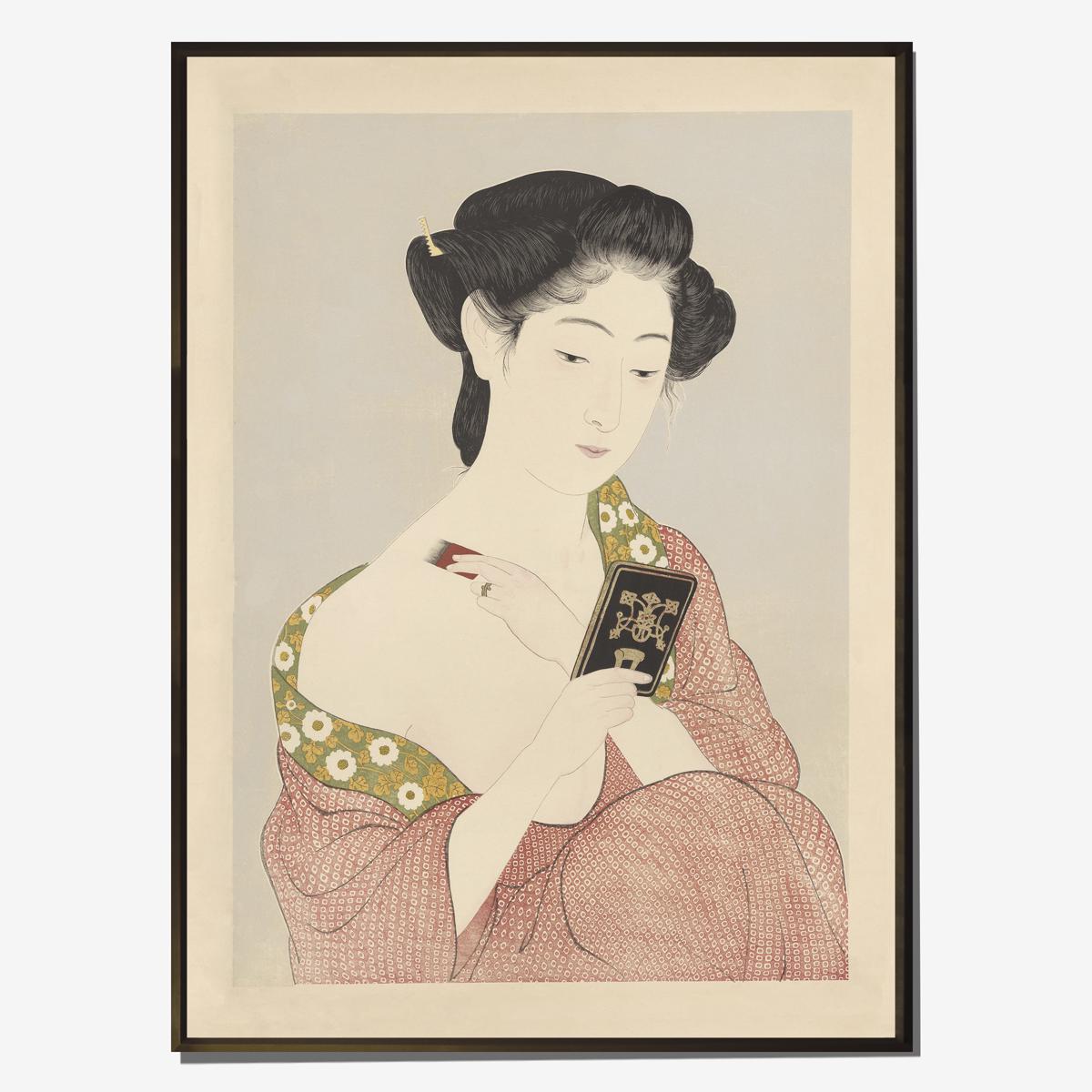 own brand makeup lady framed