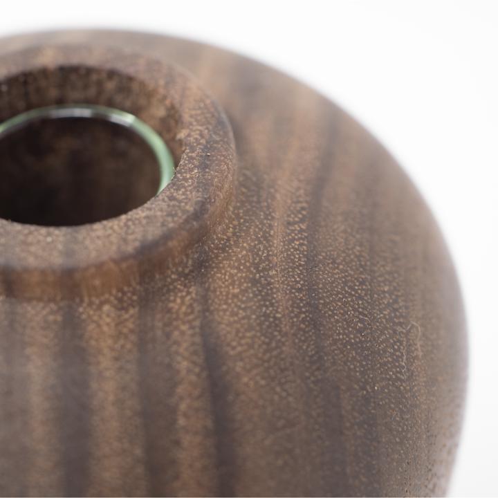 tall vase top closeup