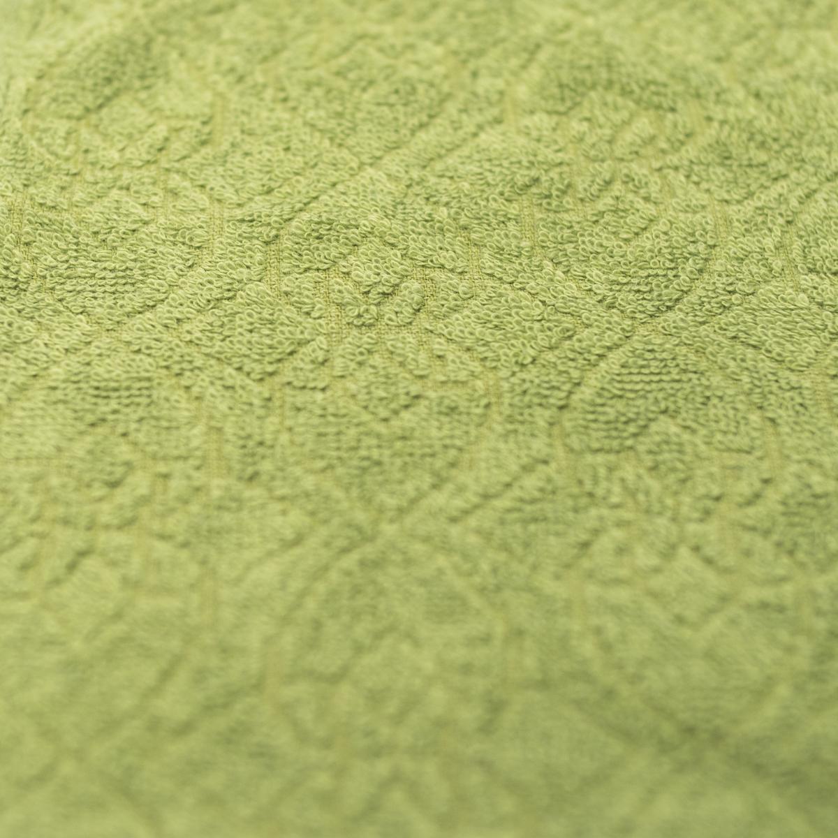 fukuroya towel green face cloth material