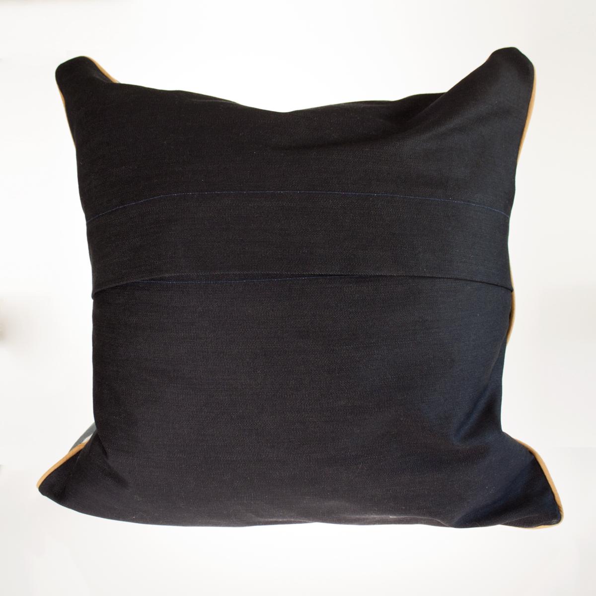 black orange cushion back