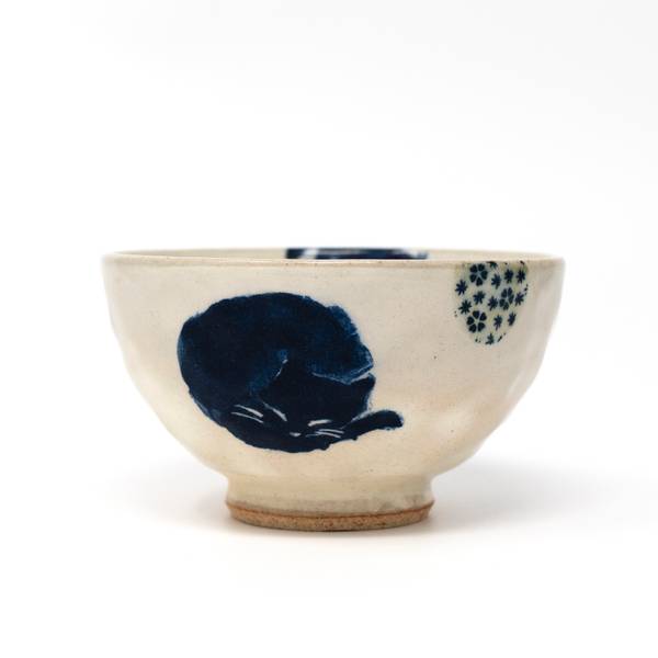 Image of Sleeping Neko Owan Bowl