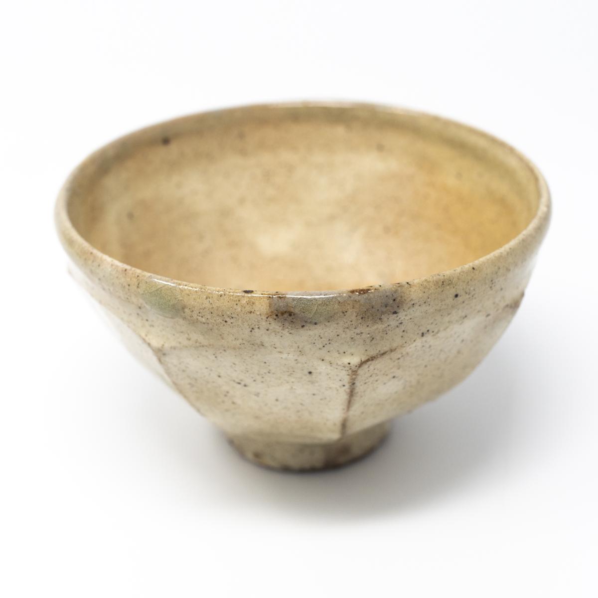 mashiko cream small bowl closeup