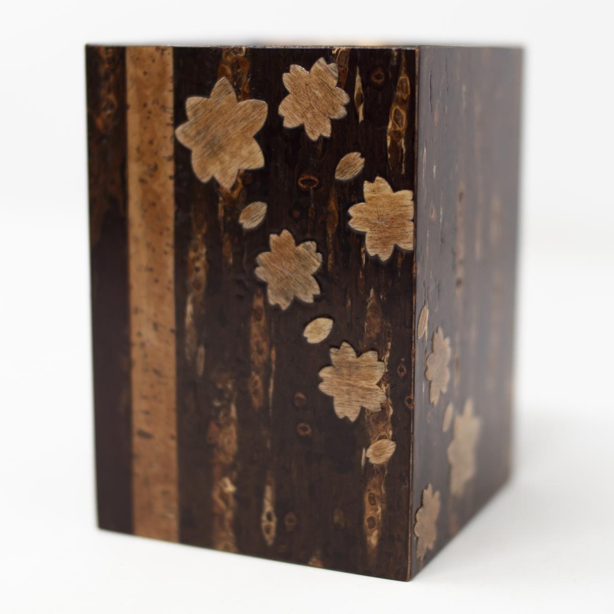 Tomioka wooden box front
