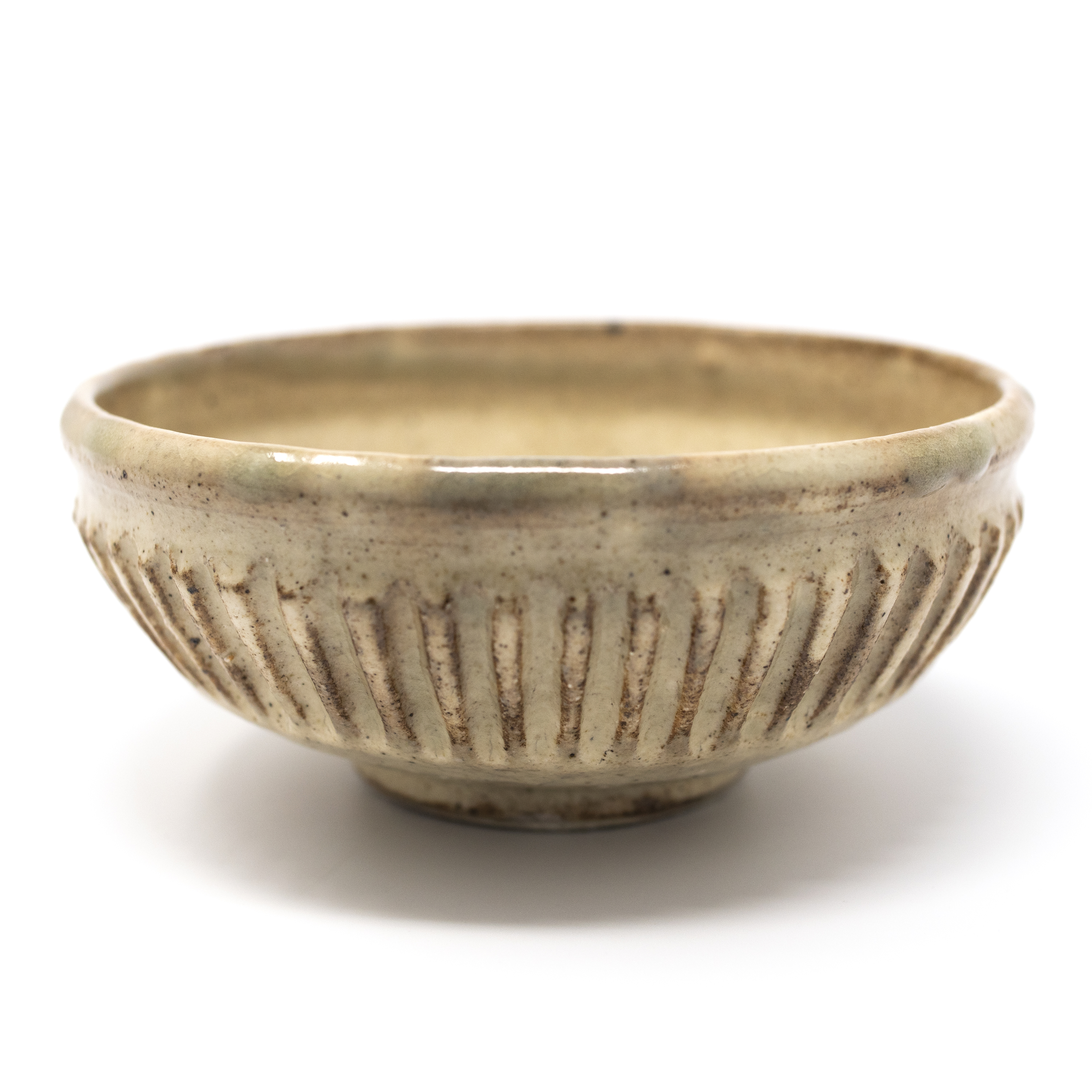 Image of Powder Cream Shinogi Kobachi Bowl