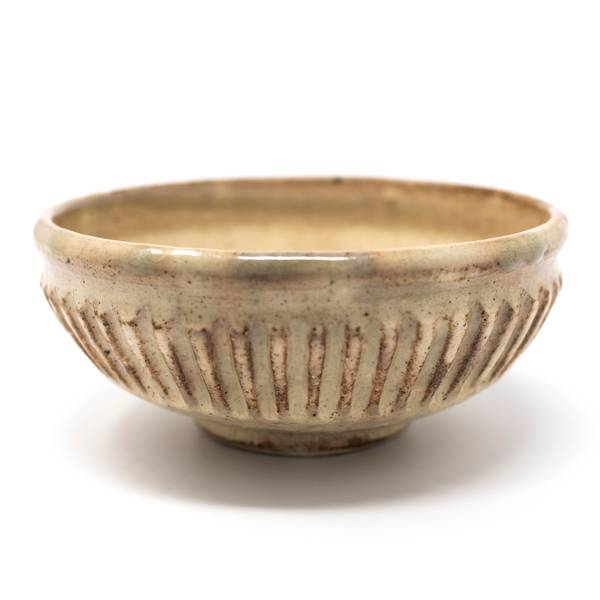 Image of Powder Cream Shinogi Kobachi Bowl