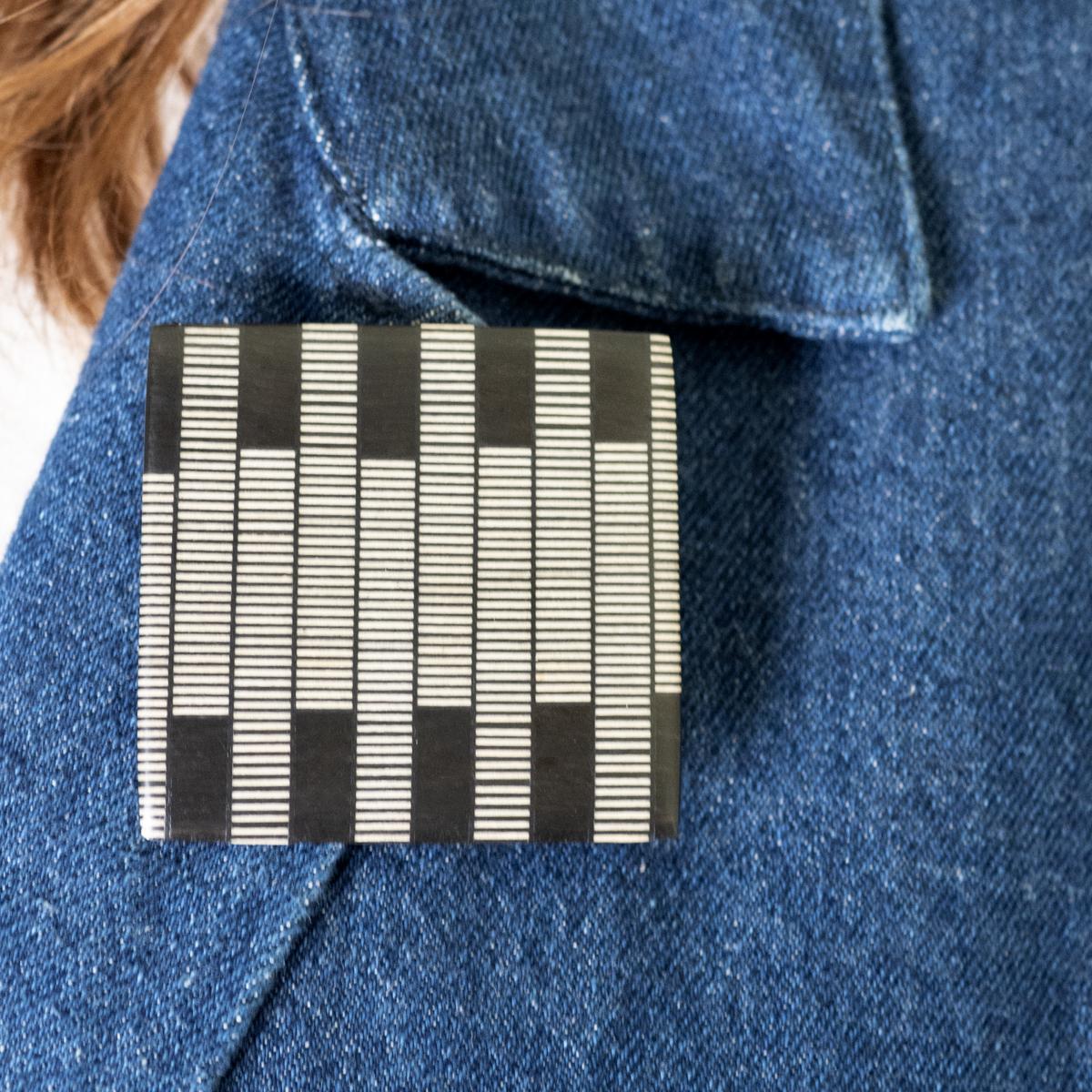 Anni Albers Brooch lifestyle