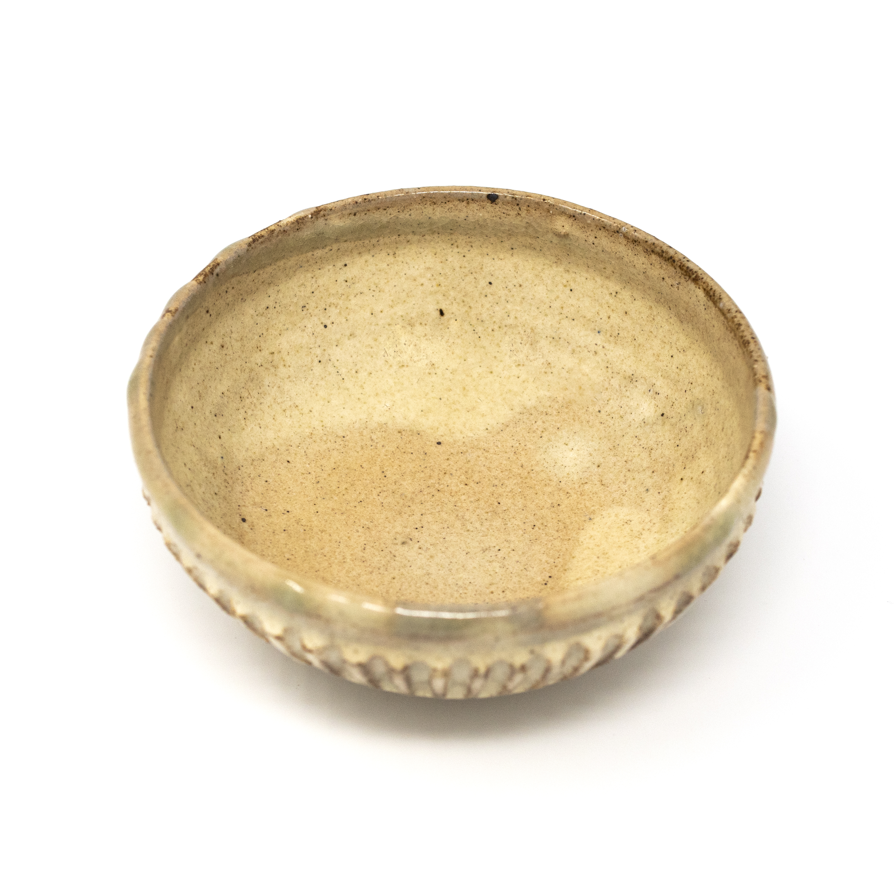 Image of Powder Cream Shinogi Kobachi Bowl