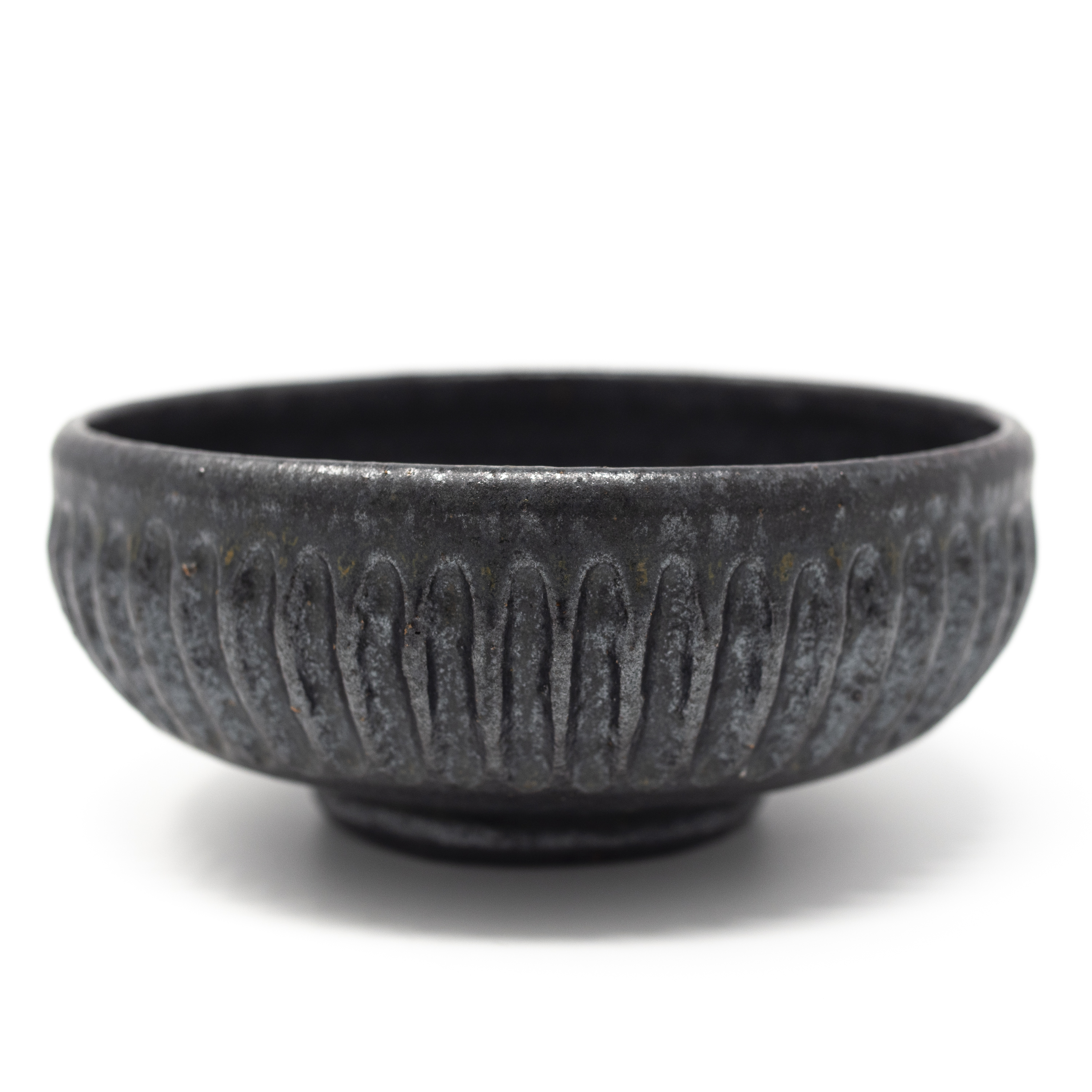 Image of Iron Black Shinogi Kobachi Bowl