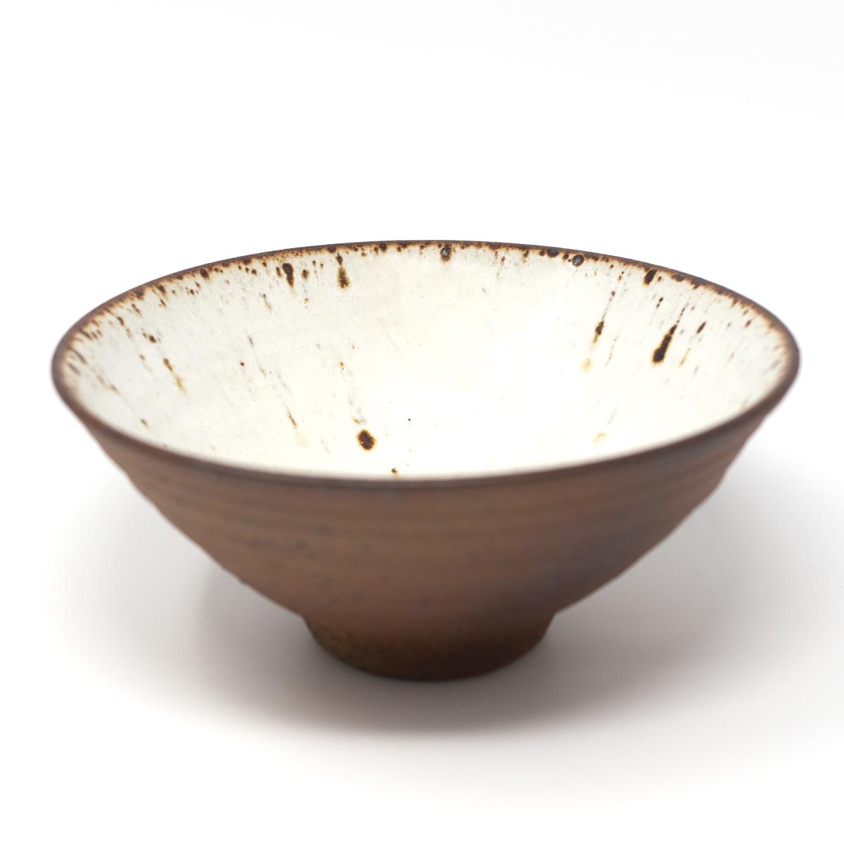 lisa armour brown medium ceramic side top