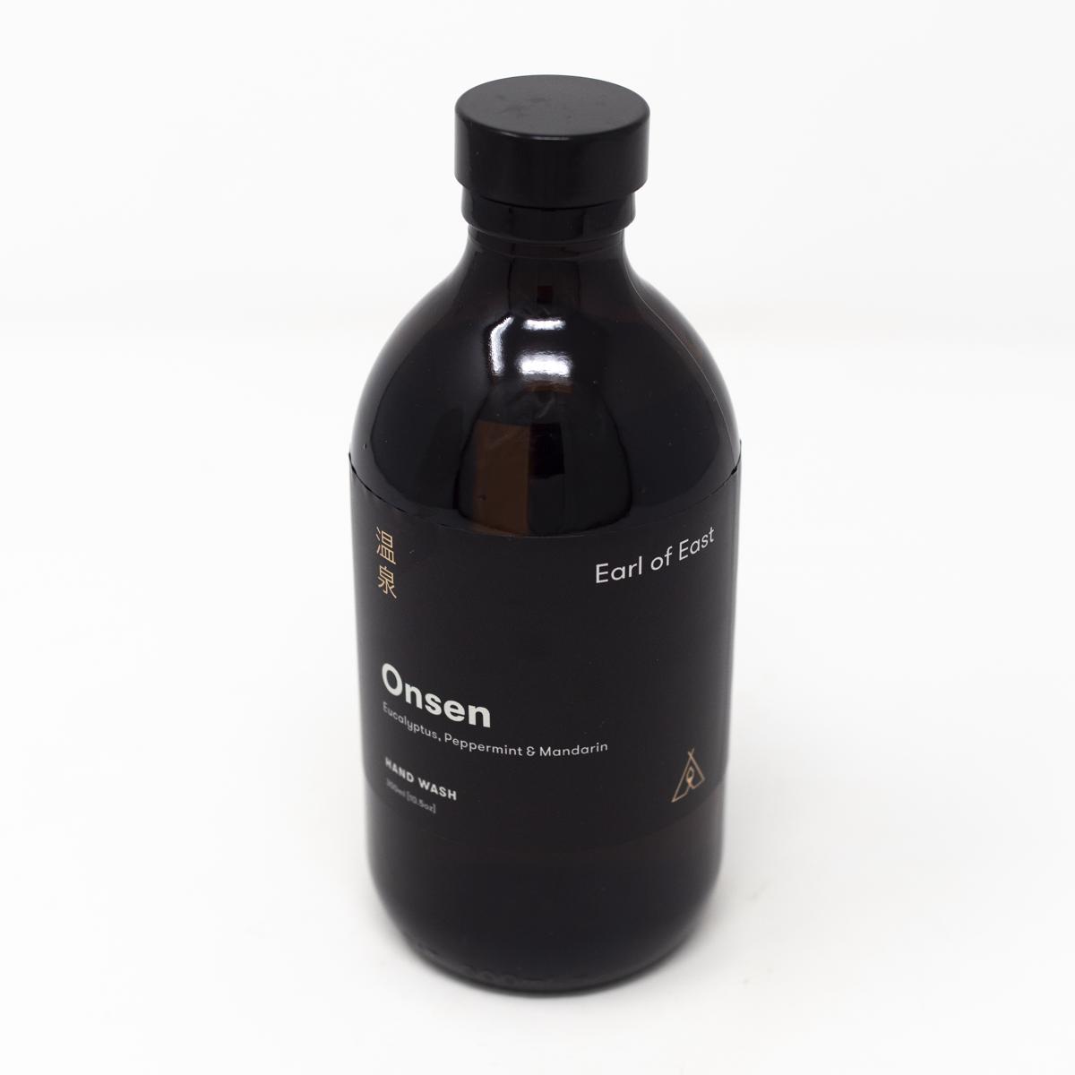 earl of east onsen hand wash top angle