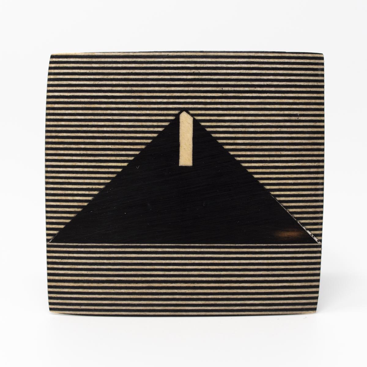 georges larondelle square pin futurist