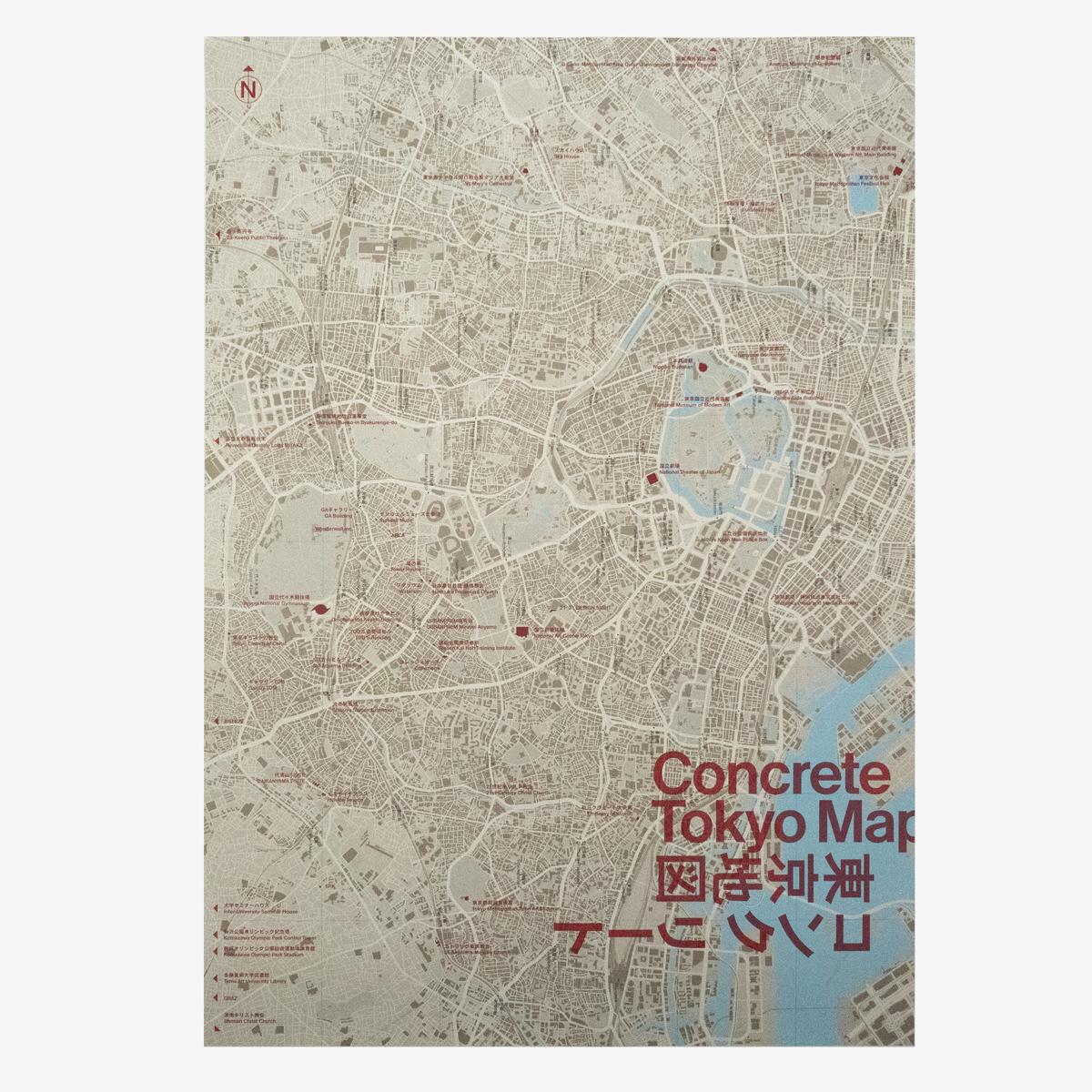 concrete tokyo map