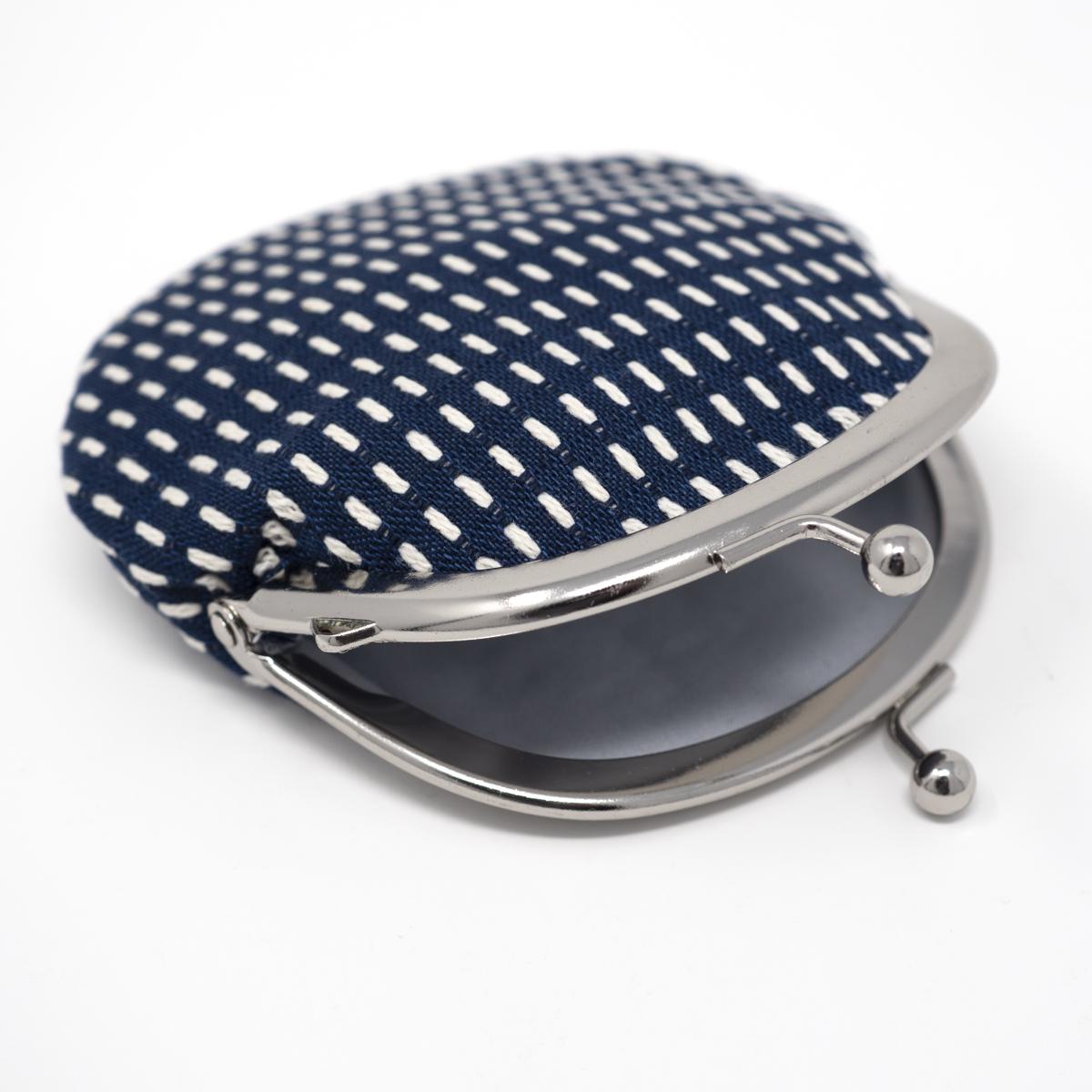 patterned small purse angle open