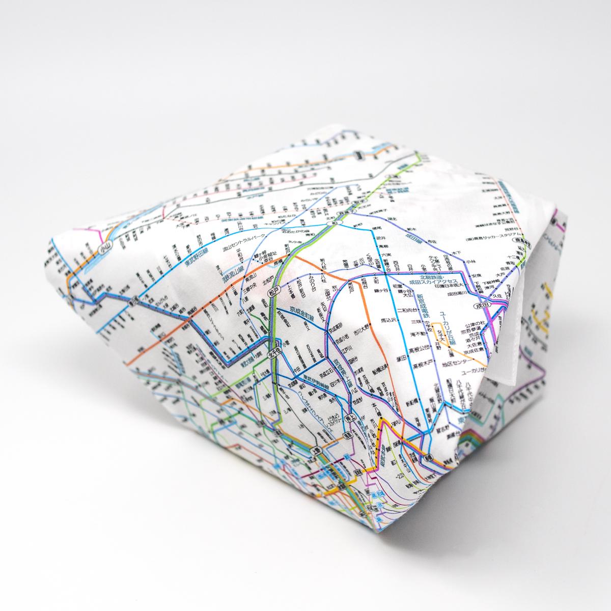 general map cloth wrapped