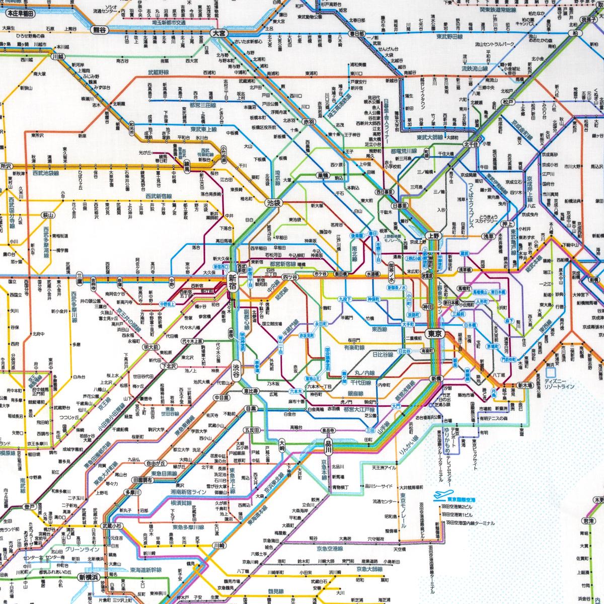general map cloth