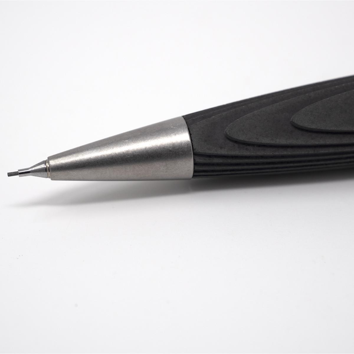 concrete pen closeup tip