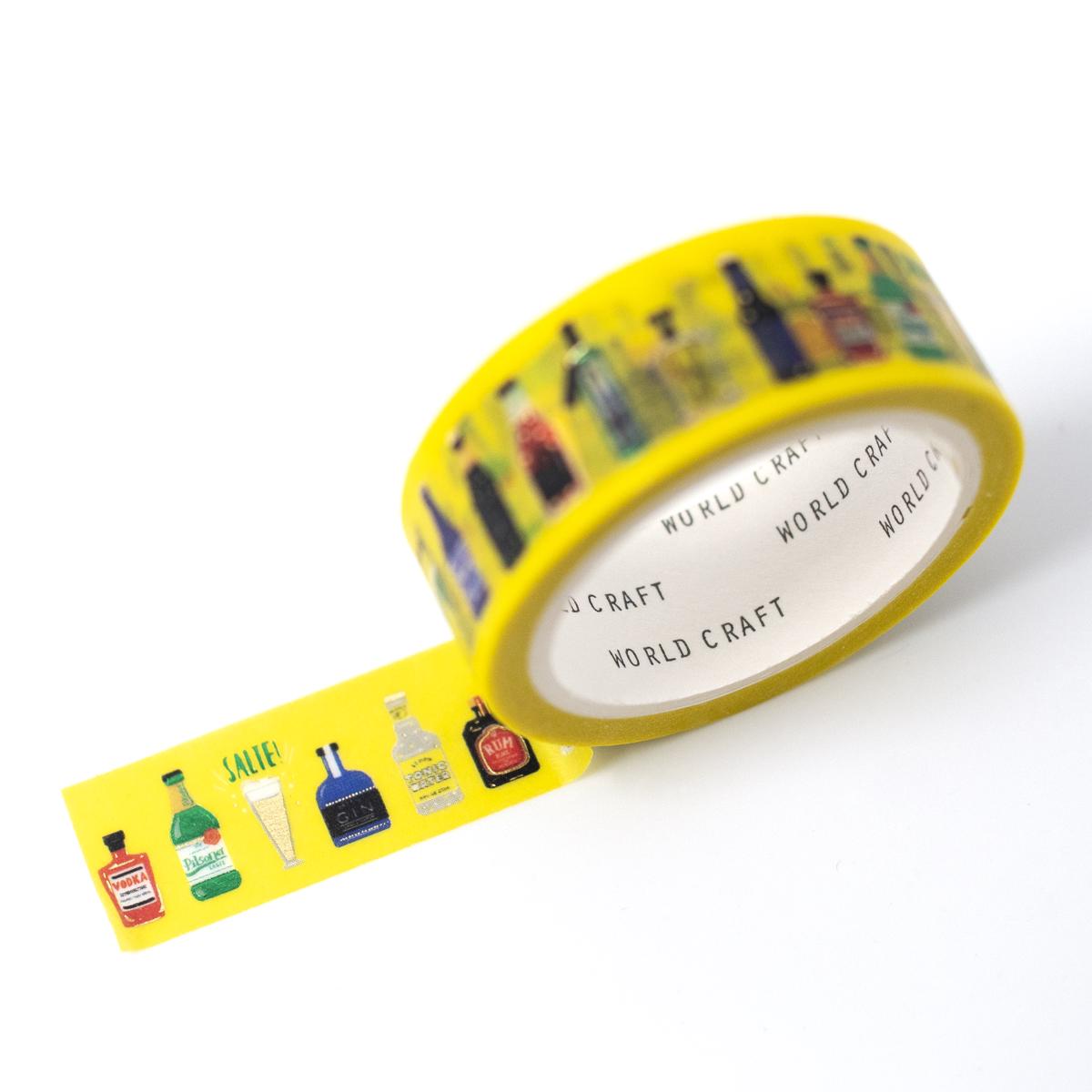 super washi drinks tape top angle