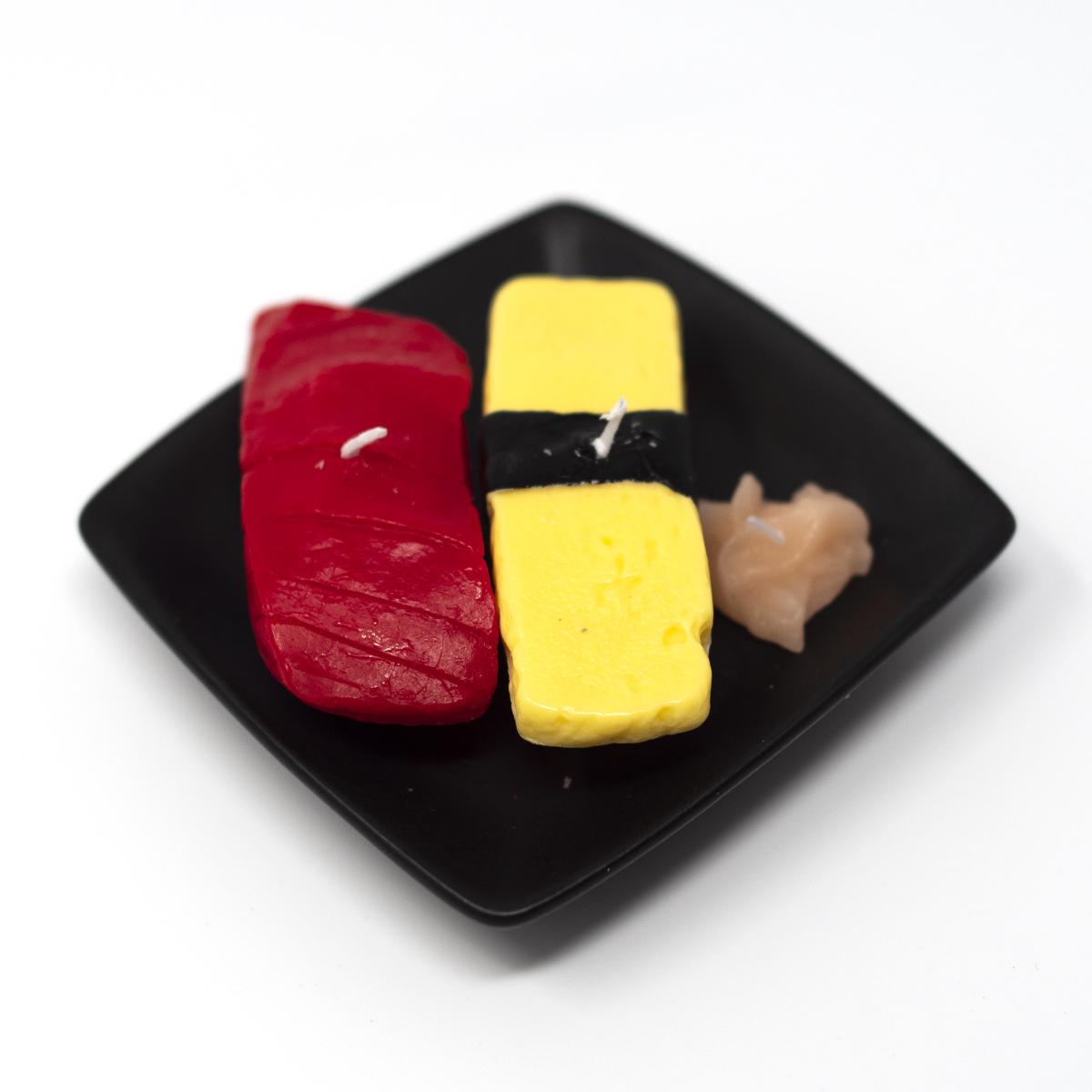 kameyama candle sushi candle 2 top angle