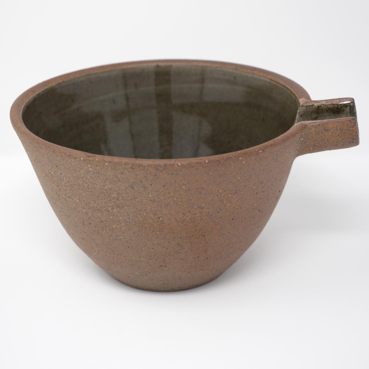 bowl with spout closeup