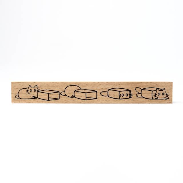 Cardboard Box Ink Stamp