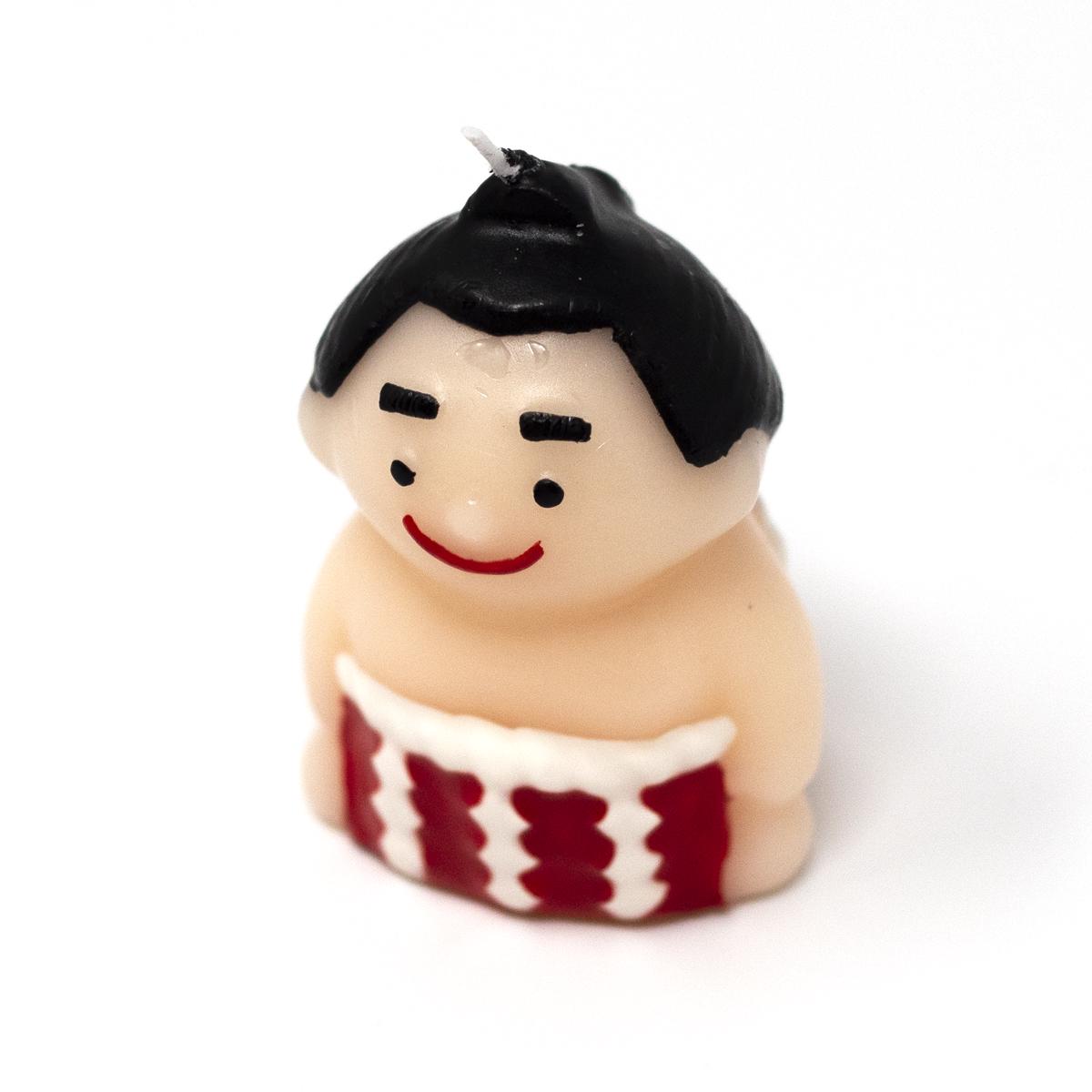 kameyama candle sumo candle front angle