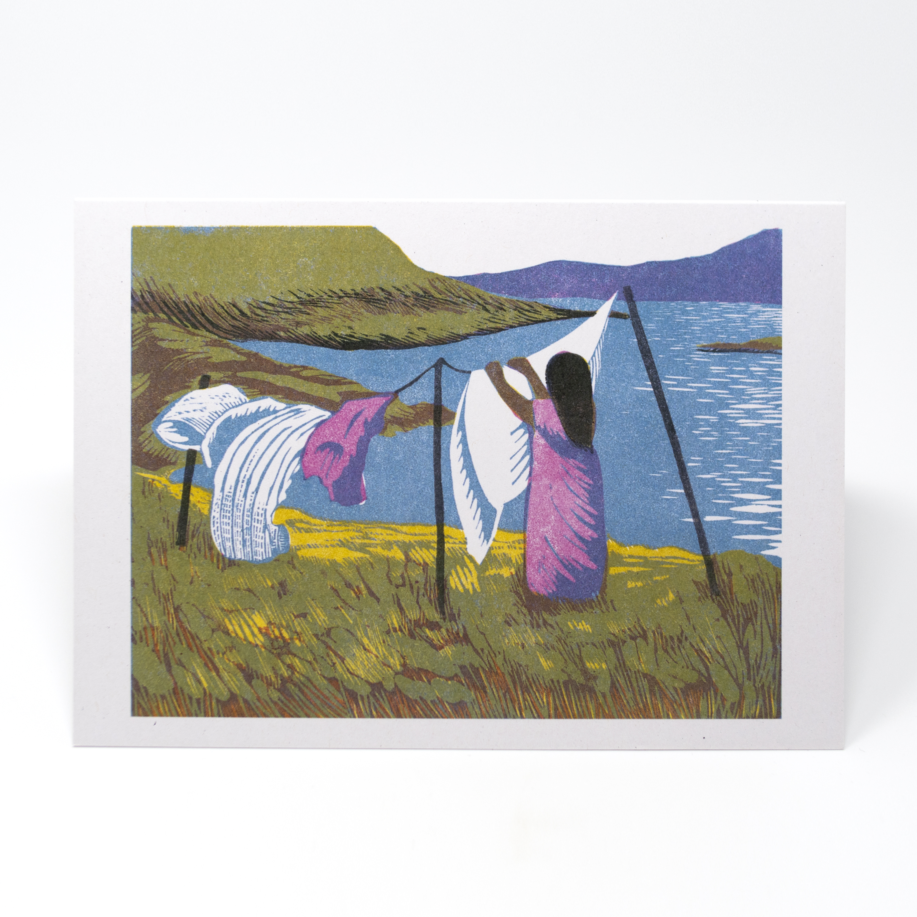 Image of Washing Day Greeting Card