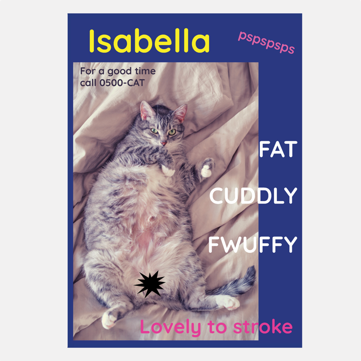 Isabella Greeting Card