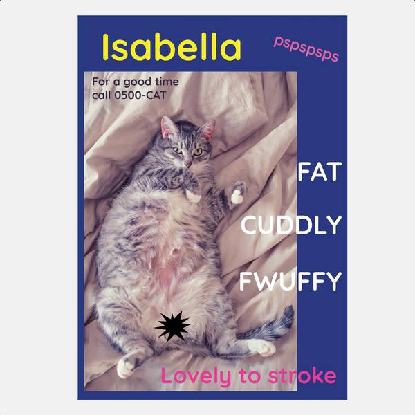 Image of Isabella Greeting Card