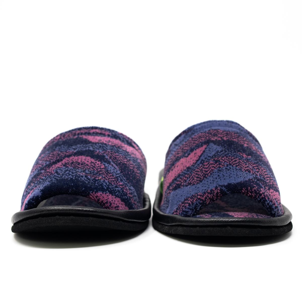 kawauchi train slippers purple front