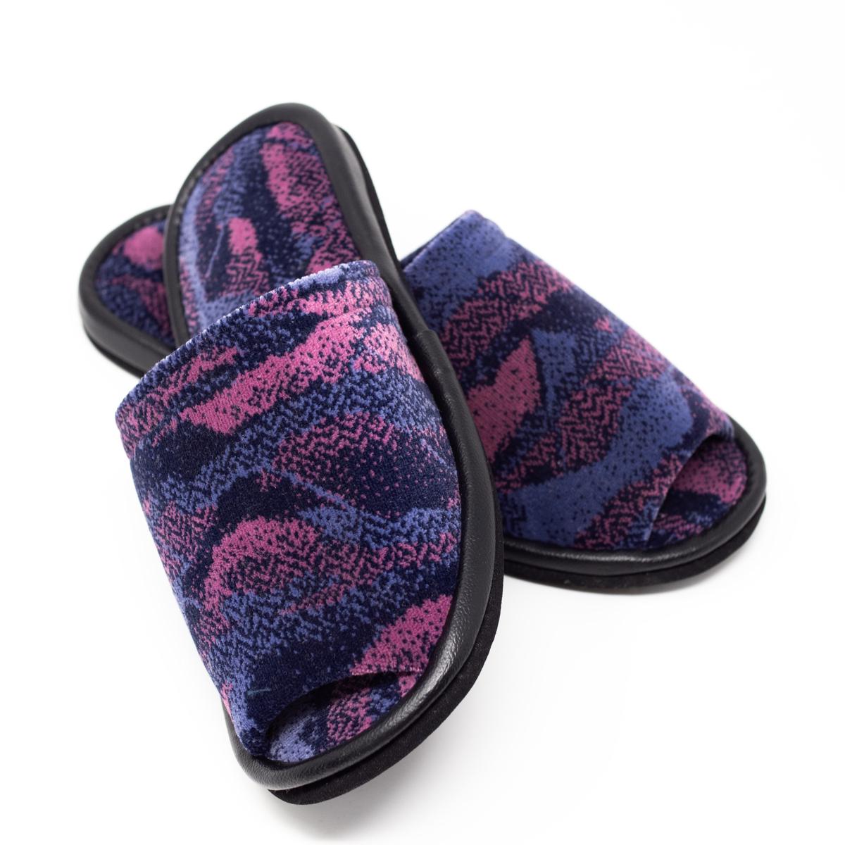 kawauchi train slippers purple stacked