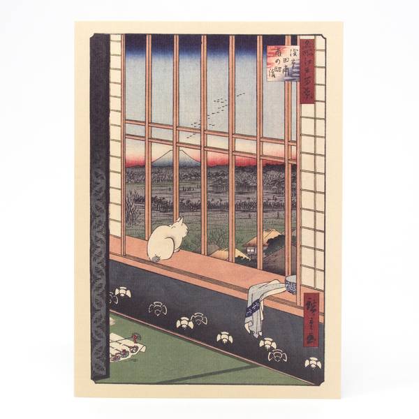 Image of Cat at the Window Greeting Card