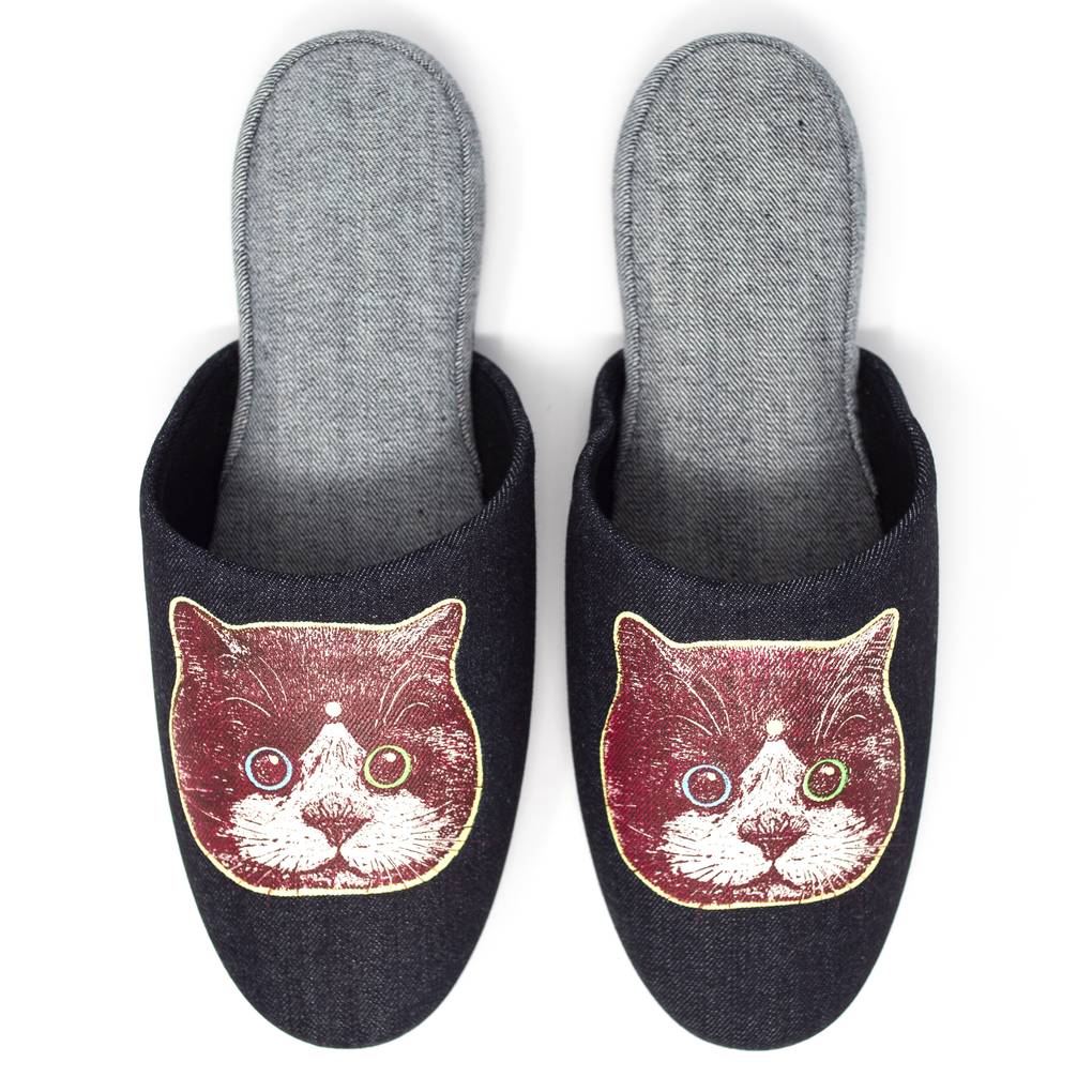 Image of Fuji-Tama Chan Cat Slippers