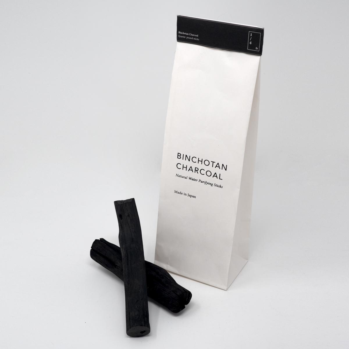 charcoal stick front open