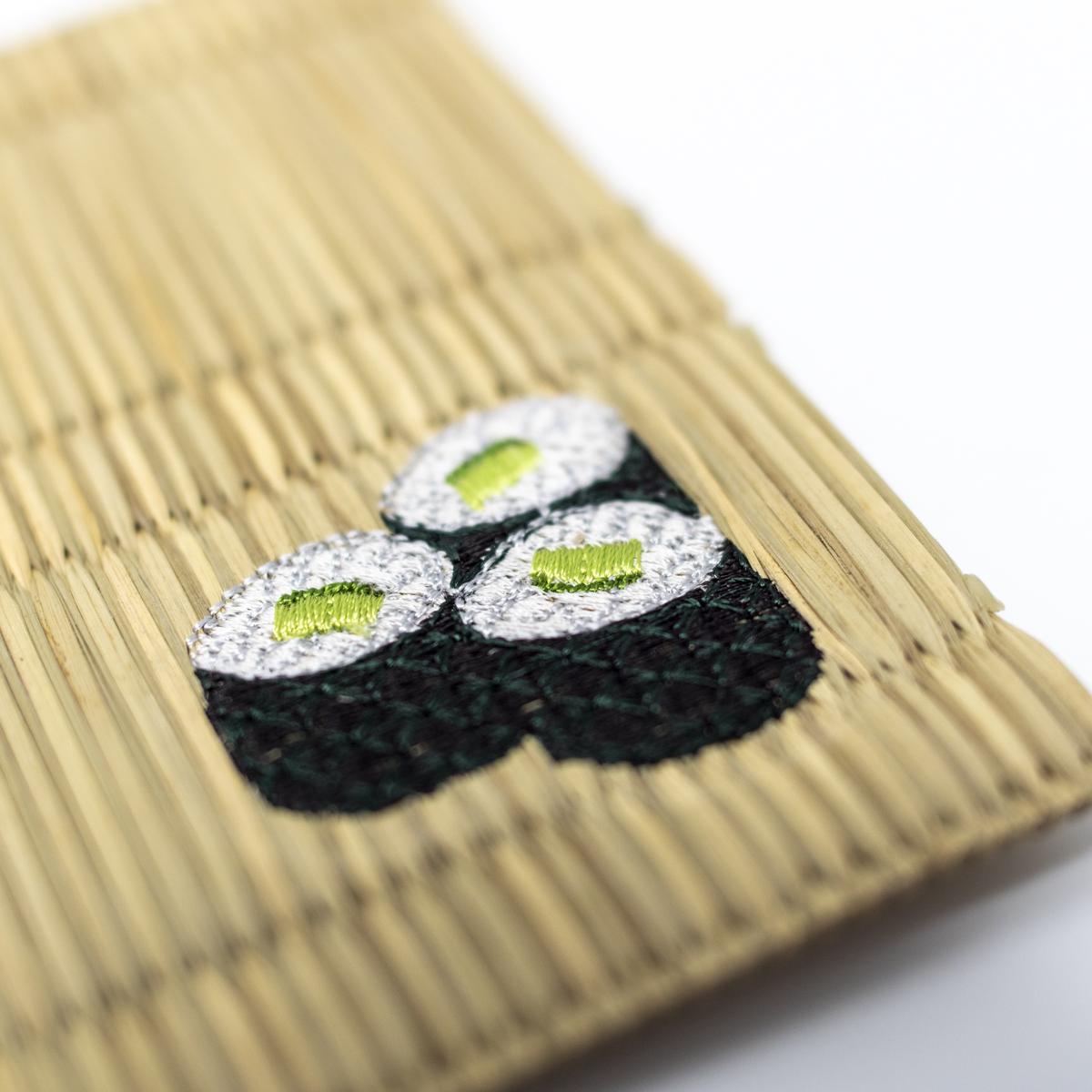 kyototo tatami coaster closeup
