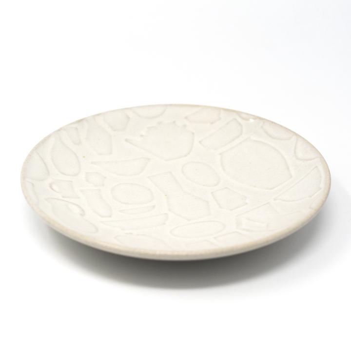 mashiko white plate