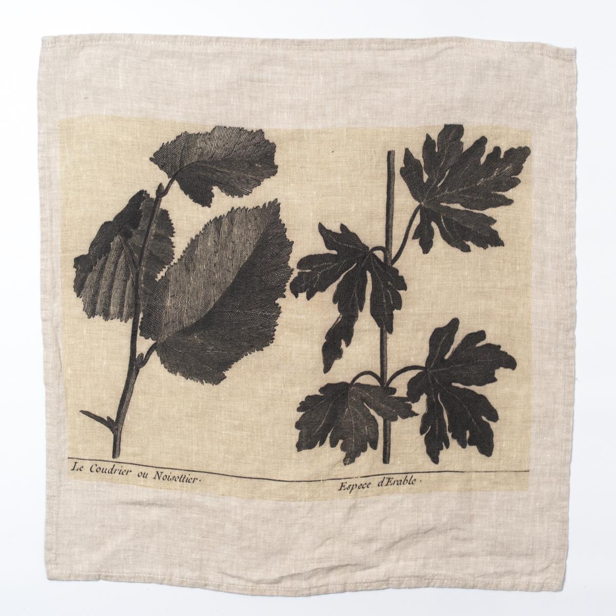 serie limitee louise leaf napkin