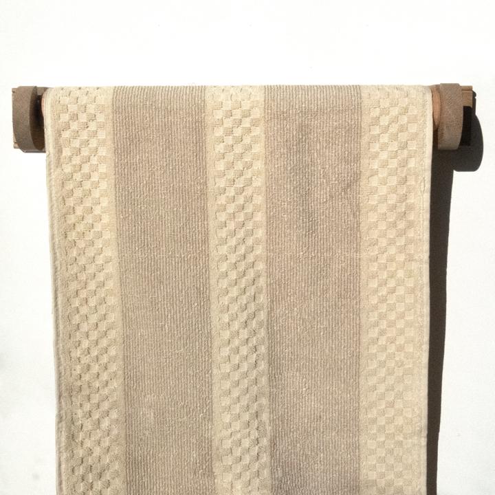 white towel rail front