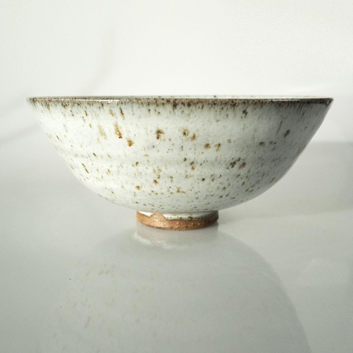 Lisa Armour Brown shallow bowl side