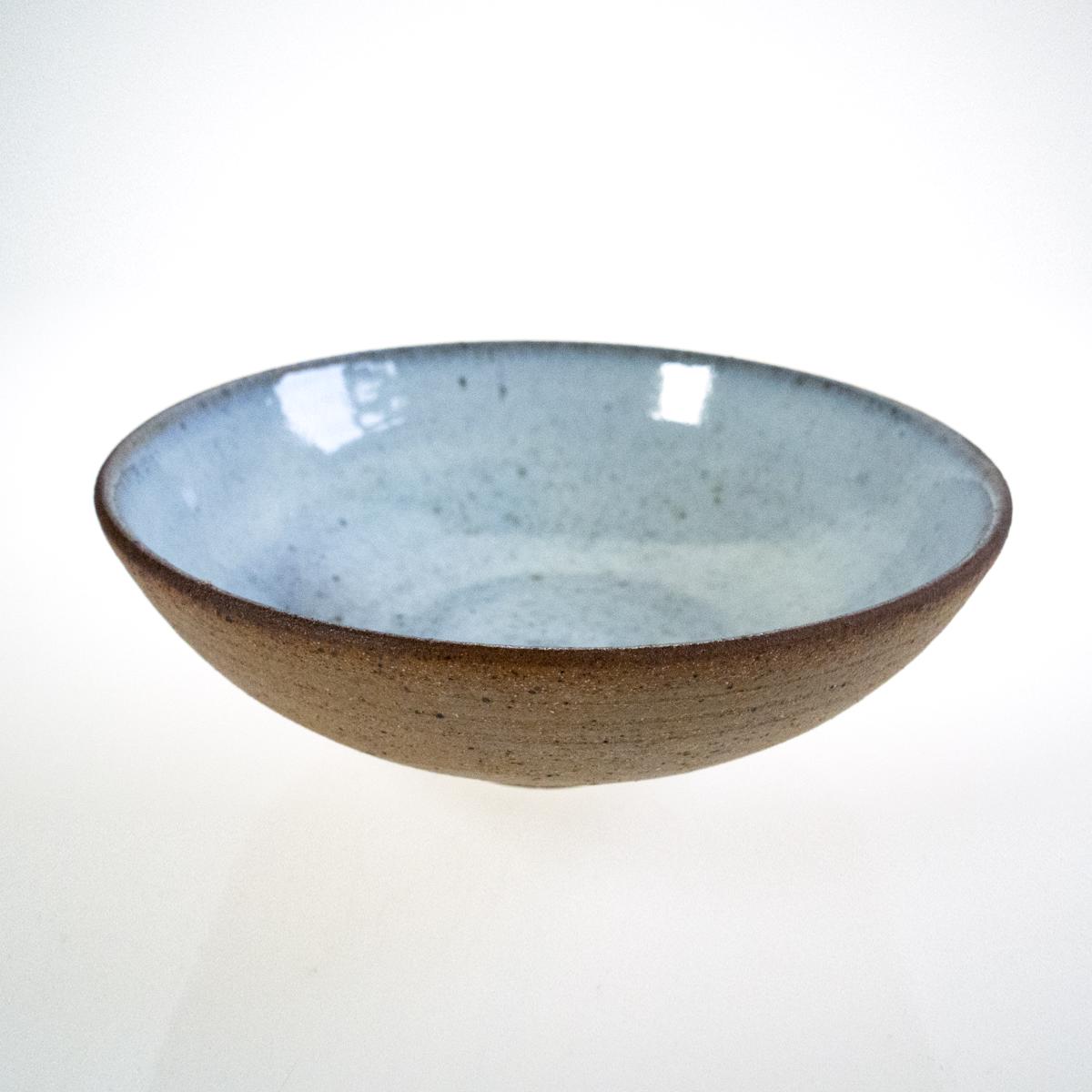 Lisa Armour Brown flat bowl