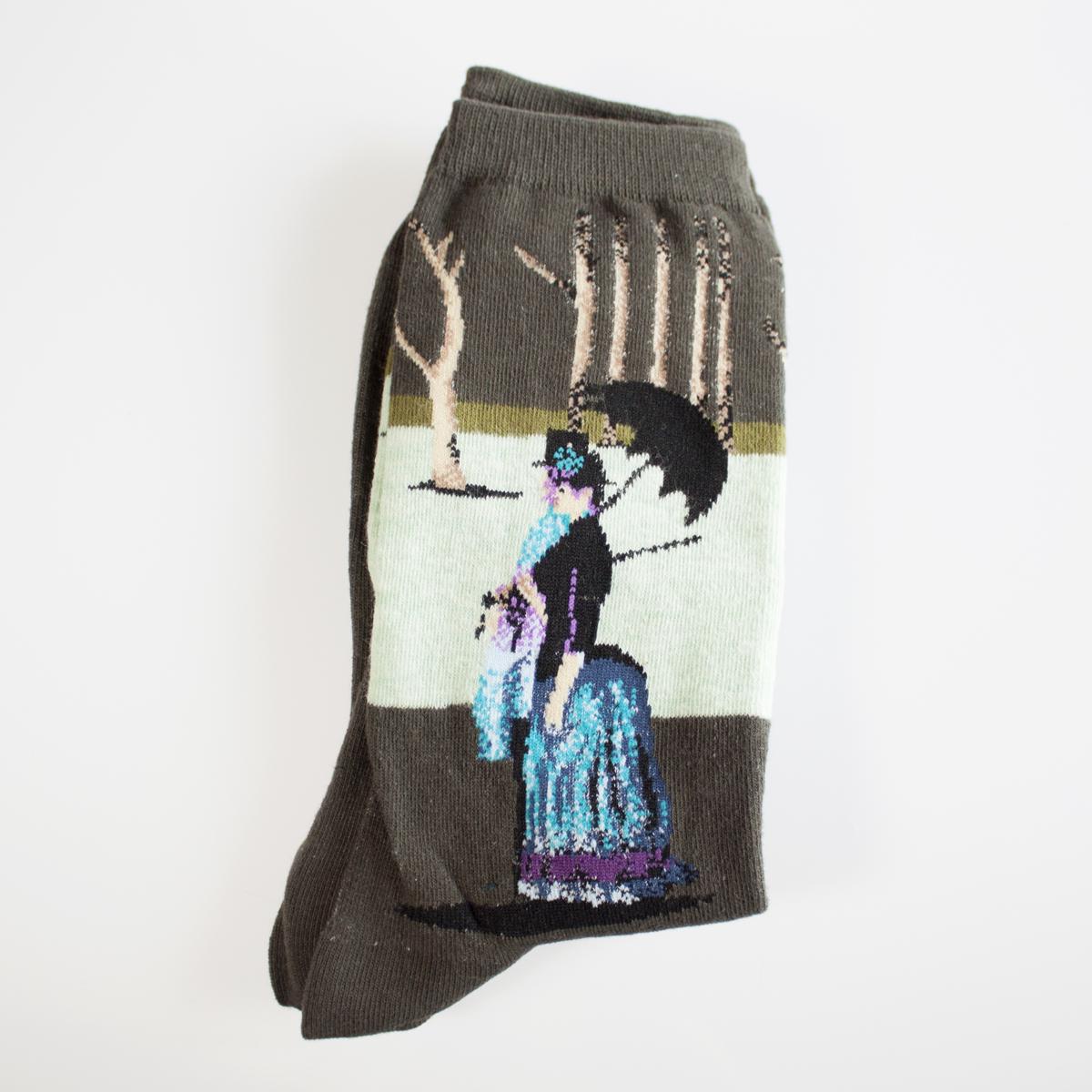 socks brown