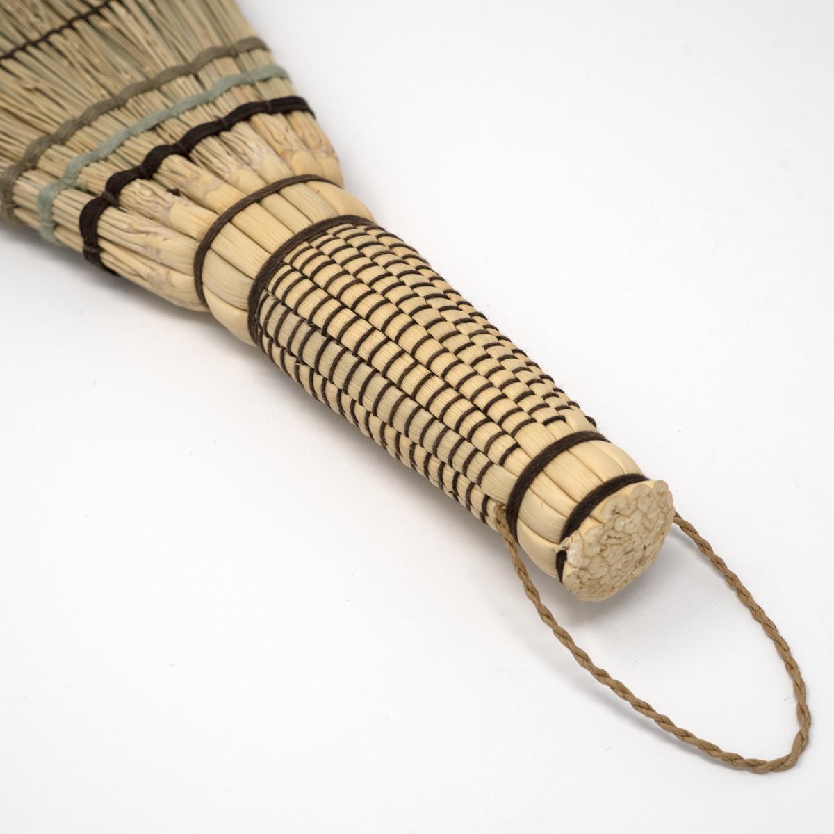 large turquois brush handle reverse