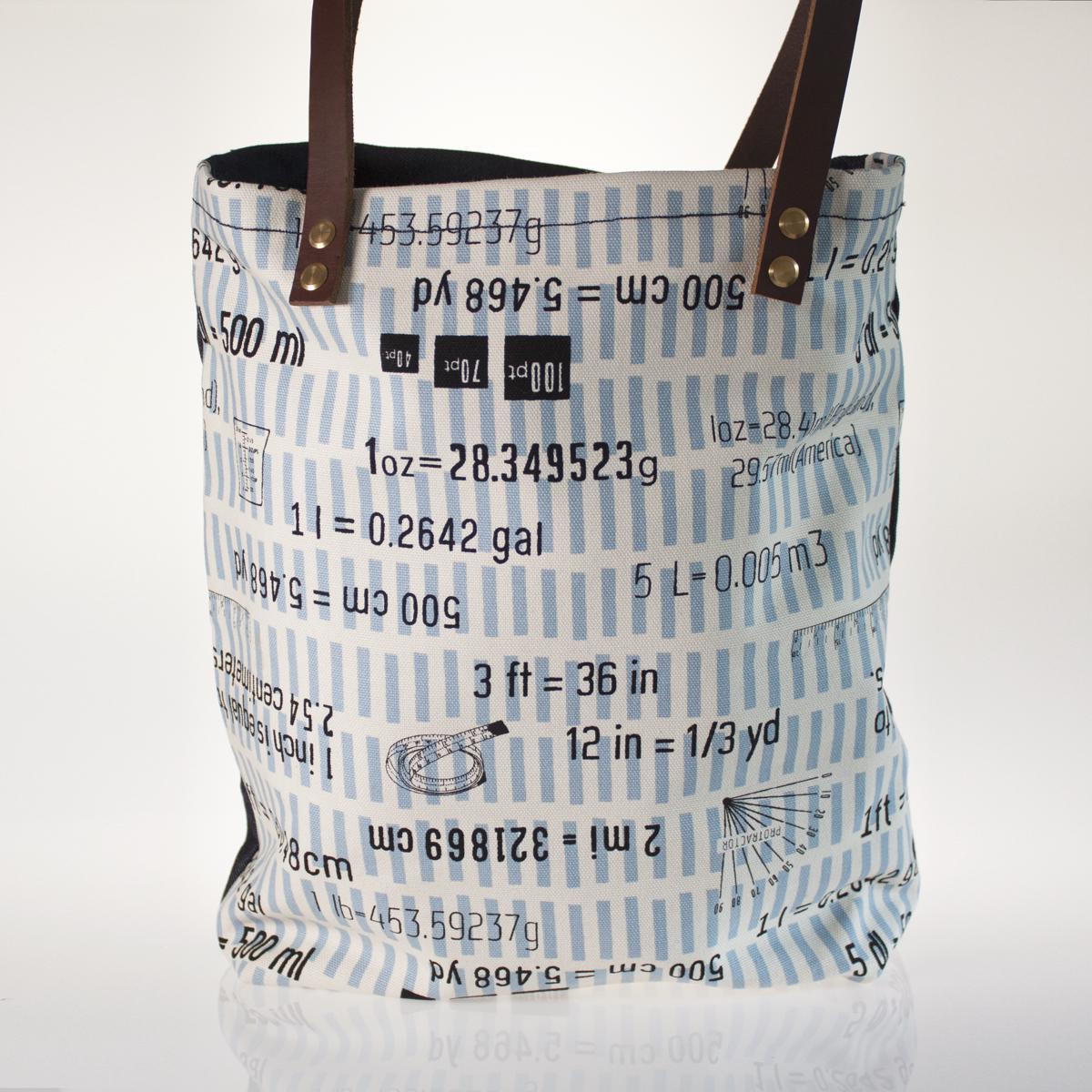 Weights and Measures tote bag