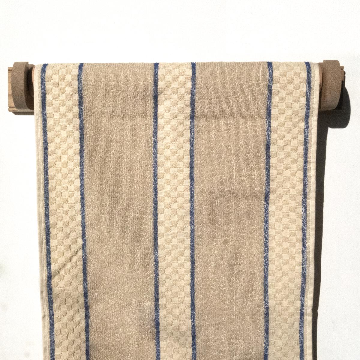 blue towel rail