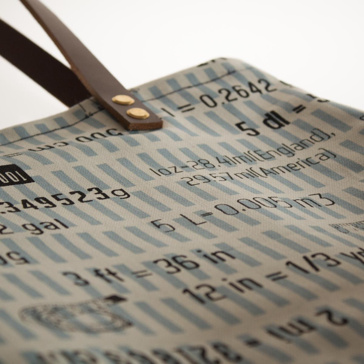weights and measures bag closeup