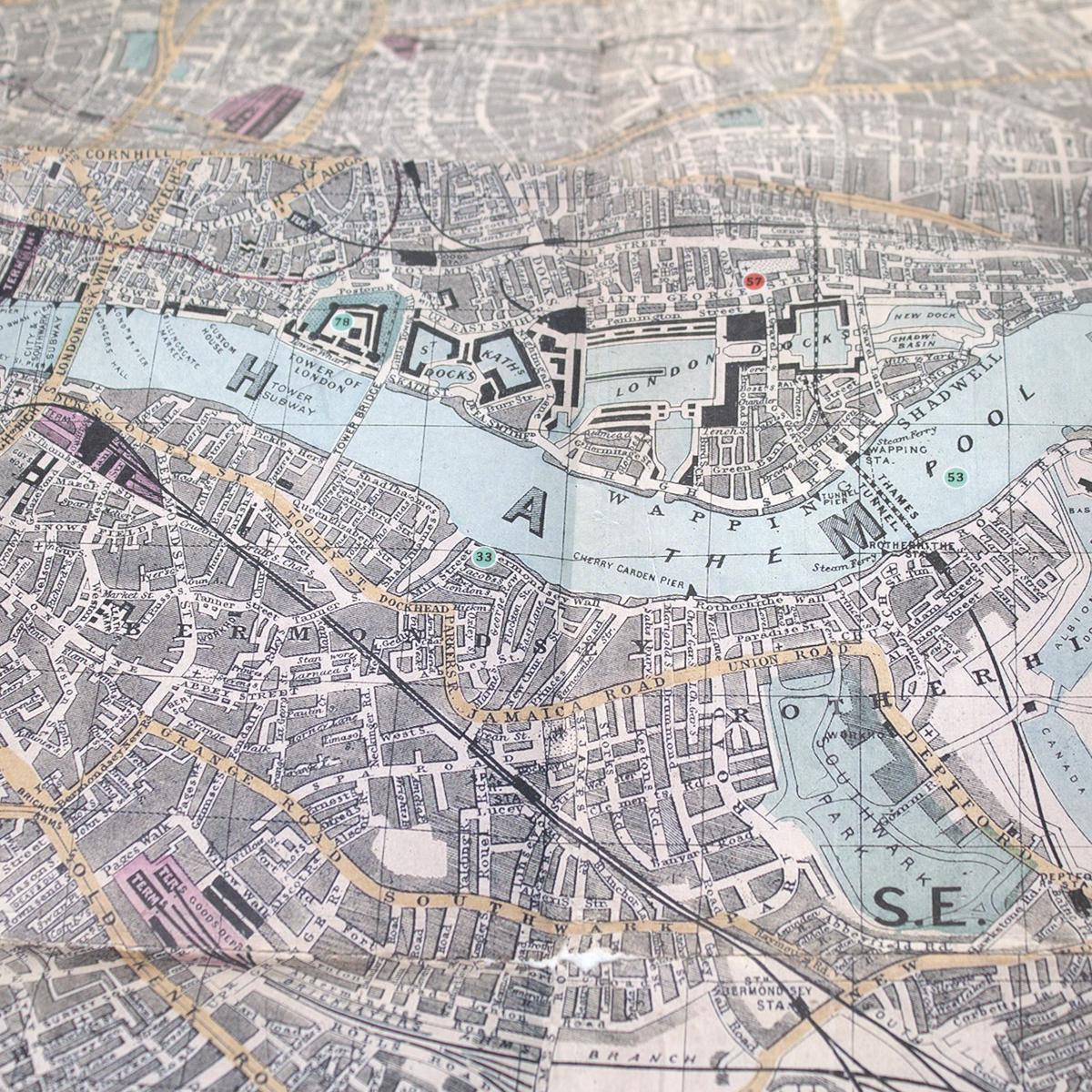 sherlock holmes london map inside