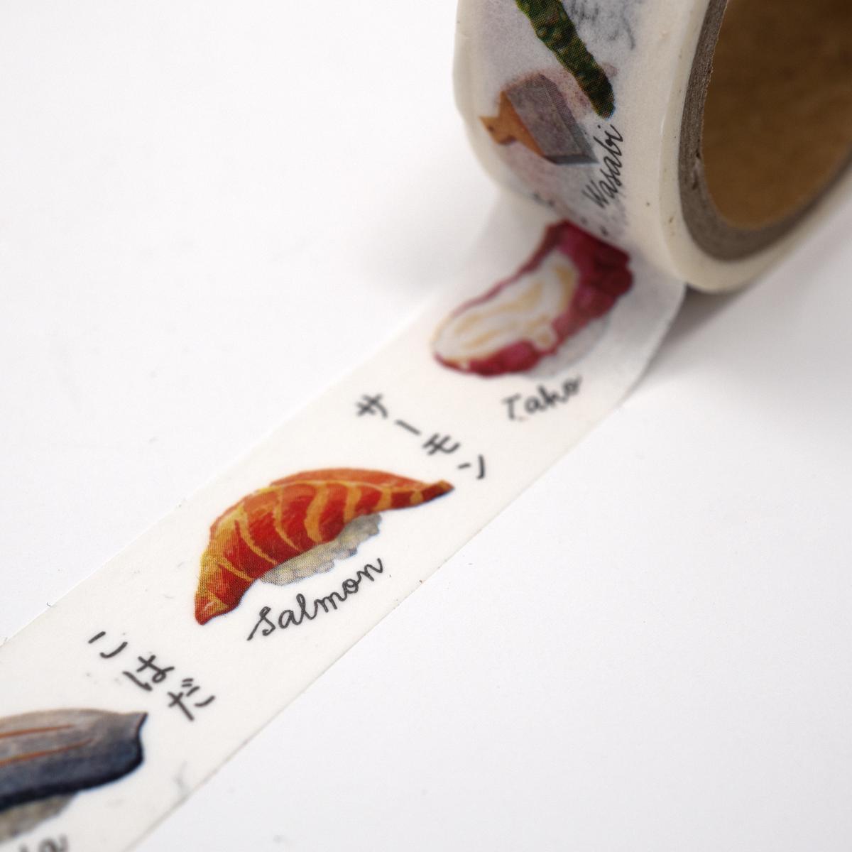 sushi tapes white