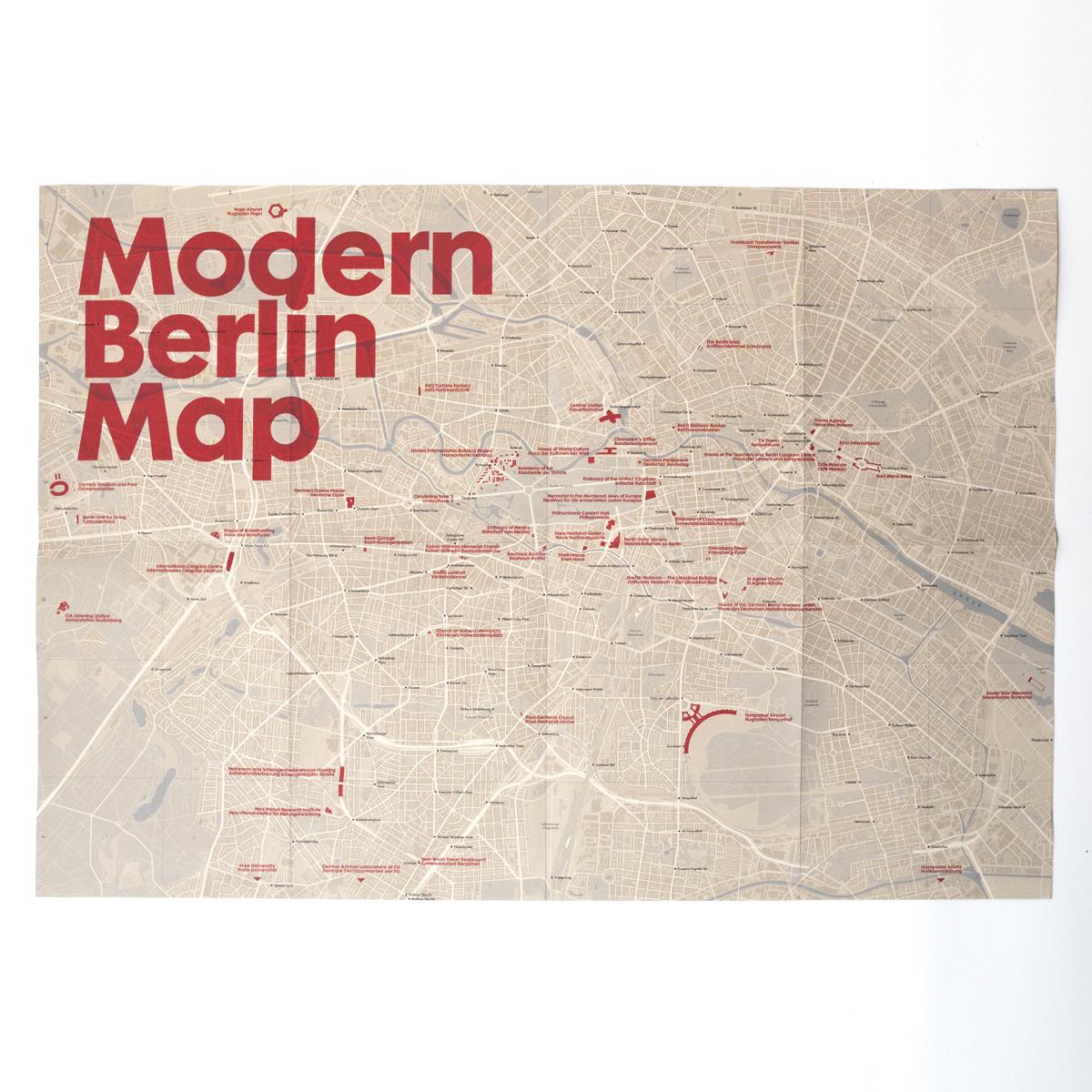 blue crow media modern berlin map open